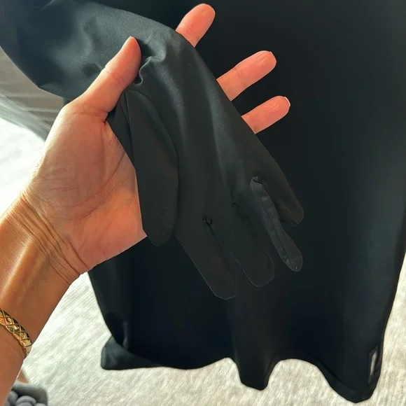 Vetements high neck glove mini dress
